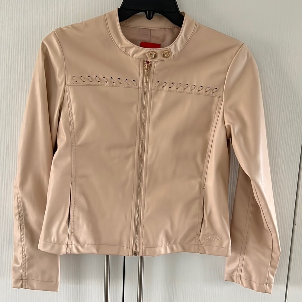 GUESS girls lather jacket